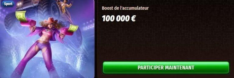 WestAce Casino boost accumulateur