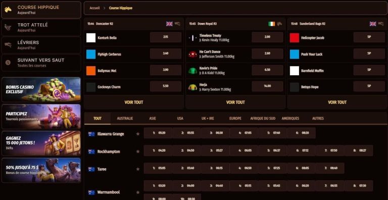 WestAce Casino paris en ligne